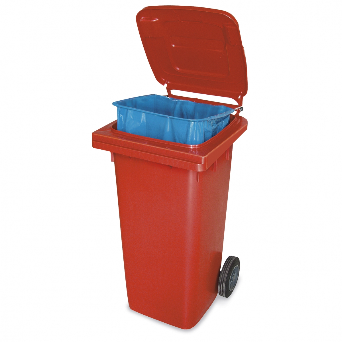 Großmülltonne Mülltonne Abfalltonne Abfallbehälter GMT 240 L rot 