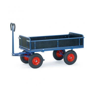 Handpritschenwagen, 4 Bordwände, 700-1250 kg, Ladefl. 1200x800