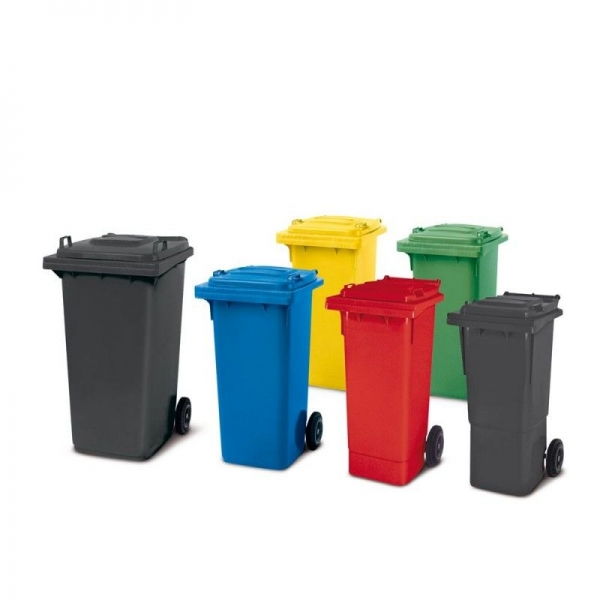 Großmülltonne Mülltonne Abfalltonne Abfallbehälter GMT 240 Liter braun 