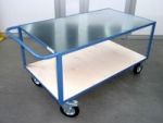 Tischwagen mit verzinktem Stahlblech